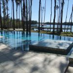 Negative Edge Pool Design by Landmark Pools